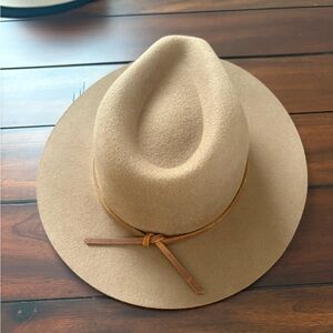 Brixton Classic Tan/Coconut Wesley Fedora Hat